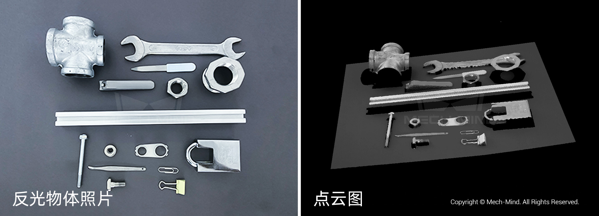 高精度結構光工業3D相機Mech-Eye PRO全面升級：可選藍光/白光版本，適合中距離應用